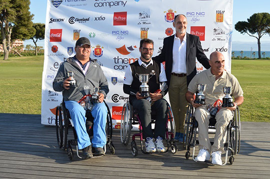 Sebas Lorente: “Juego al golf adaptado gracias a Sergio García”