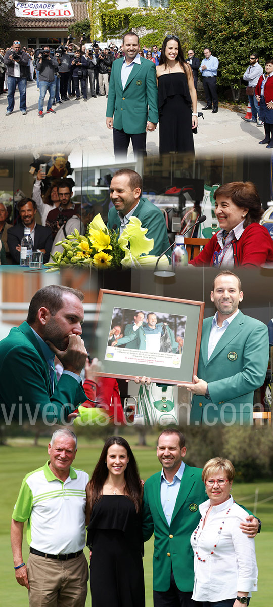 Sergio García recibe un emotivo homenaje en su Club