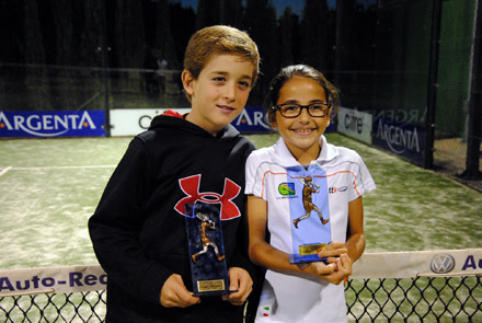Carmen Llopis y Miguel Pérez Campeones del Torneo Tenis Ceprovisa