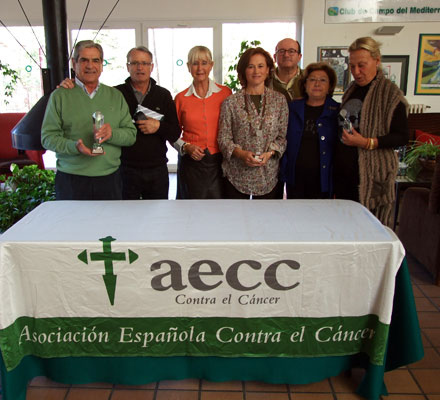 ASOCIACION ESPAÑOLA CONTRA EL CANCER- GANADORES GOLF