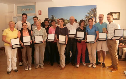 El Club de campo del Mediterráneo acogió la última prueba del Triangular Masculino y Femenino de la CV