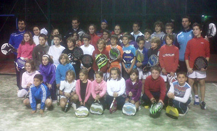 Clinic en el Club de padel 79 y torneo de menores en el Impala Clinic en el Club de padel 79 y torneo de menores en el Impala
