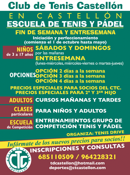 tenis castellon club de tenis