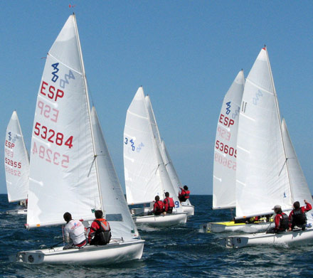 copa de España de 420 competicion vela ligera