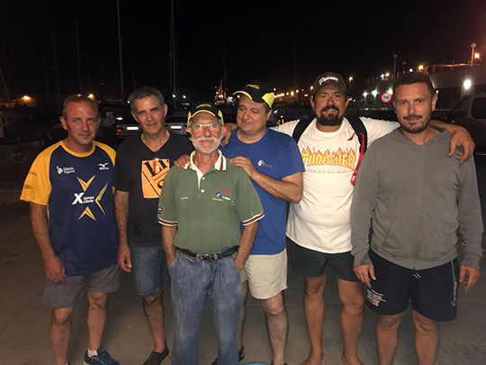 Concurso de pesca nocturno en el Real Club Náutico de Castellón