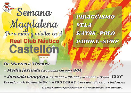 Actividades en el Real Club Naútico de Castellón