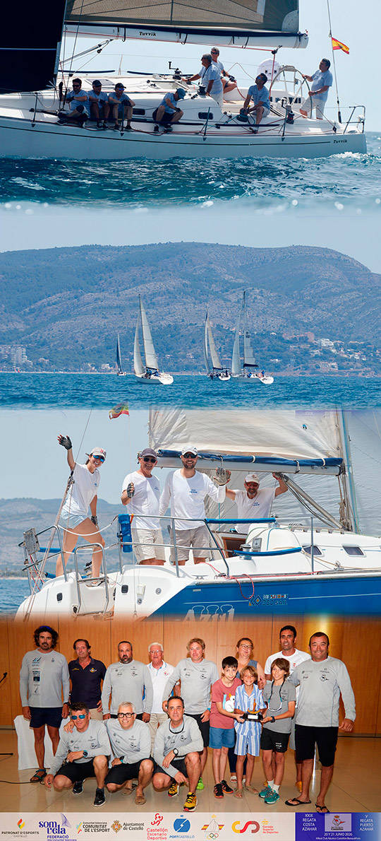 Celebración de las regatas XXIX Costa Azahar y V Puerto Azahar de Cruceros