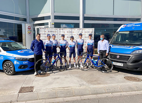 Comauto Sport, patrocinador de el equipo ciclista Electro Hiper Europa