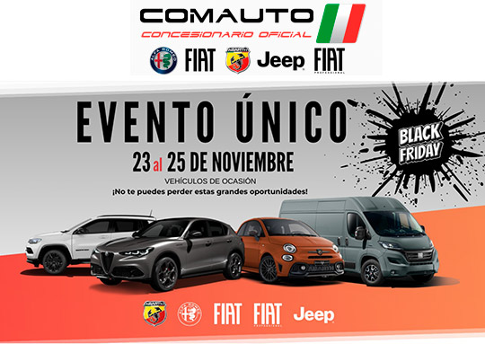 Llega el Black Friday a Comauto Sport con ofertas increíble en todas sus marcas