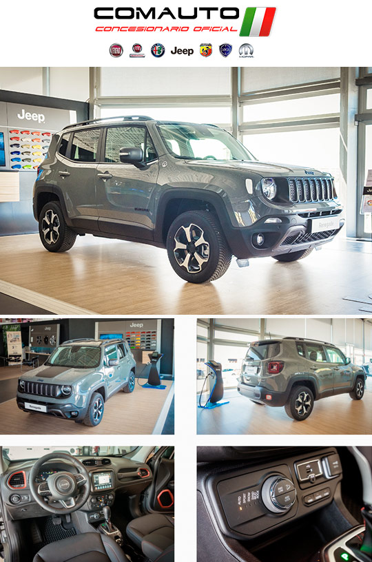  Los Jeep Renegade y Compass 4xe ya están disponibles en la exposición de Comauto Sport