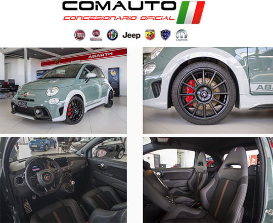 Comauto Sport ya dispone en su exposición del espectacular Abarth 695 70º aniversario