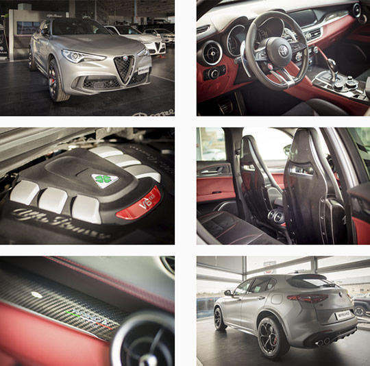 Comauto Sport exhibe en sus instalaciones un exclusivo Alfa Romeo Stelvio Quadrifoglio Nürburgring