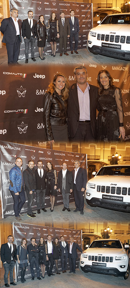 Comauto presenta el nuevo Jeep Grand Cherokee en la fiesta de la revista And Magazine Castellón