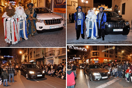 Comauto sport cede una flota de vehículos para los Reyes Magos Comauto sport cede una flota de vehículos para los Reyes Magos