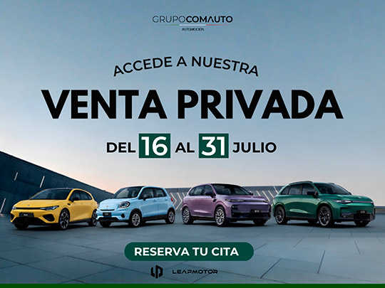 Grupo Comauto Automoción impulsa la movilidad eléctrica en Castellón con una venta privada exclusiva de Leapmotor con ofertas únicas