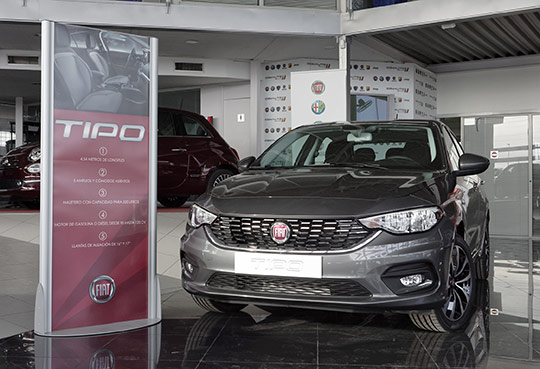 Comauto inicia la comercialización en Castellón del nuevo Fiat Tipo