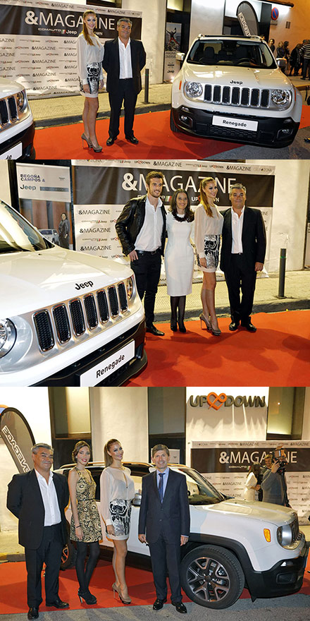 El Jeep Renegade, protagonista destacado de la fiesta de And Magazine Castellón