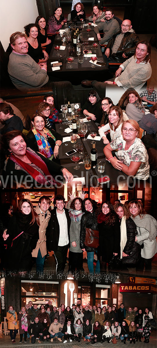 Cena de prensa prenavideña Cena de prensa prenavideña