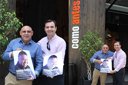 Presentación del cartel de la actuación de Moncho en Como Antes Benicàssim Presentación del cartel de la actuación de Moncho en Como Antes Benicàssim