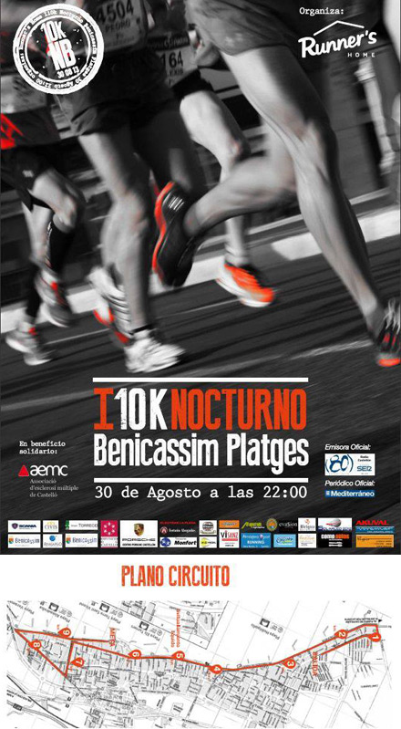 Como Antes con la primera edición del 10K Maratón Nocturno Benicássim Platges Como Antes con la primera edición del 10K Maratón Nocturno Benicássim Platges
