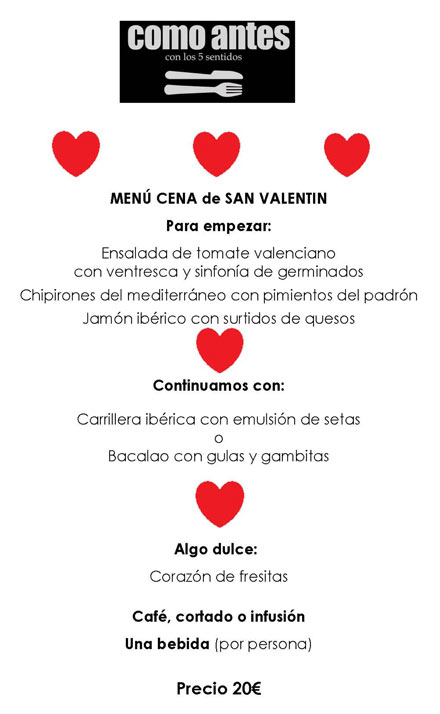 Castellón, Como Antes, restaurante Castellón Castellón, Como Antes, restaurante Castellón