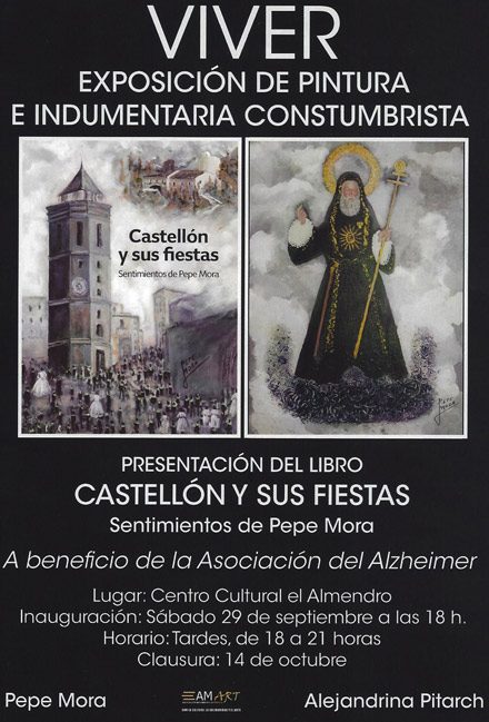 Exposición de pintura e indumentaria costumbrista en Viver el 29 de septiembre