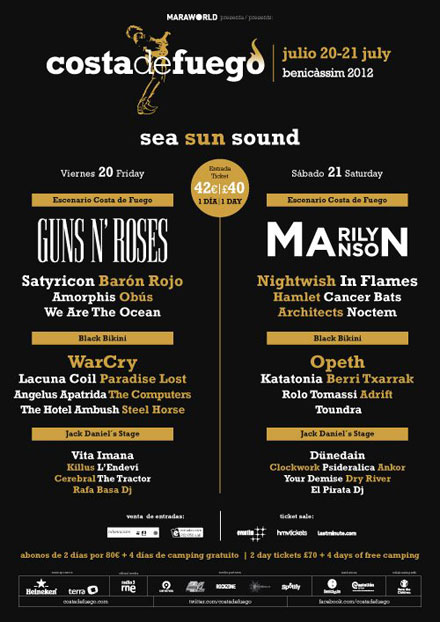Dry River actuará en el Festival Costa de Fuego (Benicàssim)