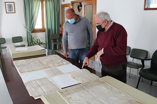 Culla recupera 48 relevantes documentos para su archivo histórico