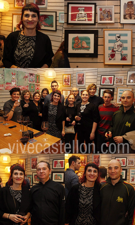 Exposición de Elena Castillo en Divina Comedia de Castellón