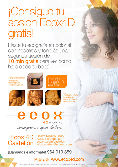 Castellón. Ecox 4D Prenatal Castellón. Ecox 4D Prenatal