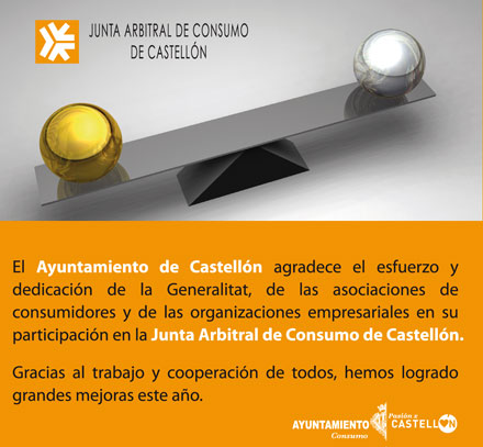 junta  arbitral de consumo de castellon