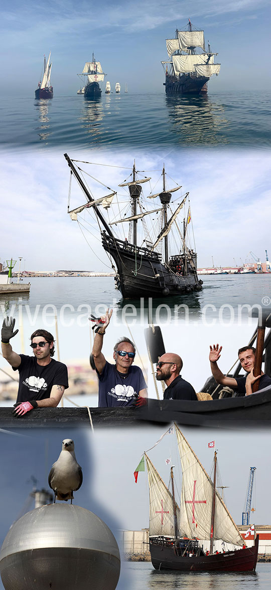 El Grao recibe a los capitanes de la novena edición de Escala a Castelló que refuerza su proyección internacional con la Vía Mediterránea