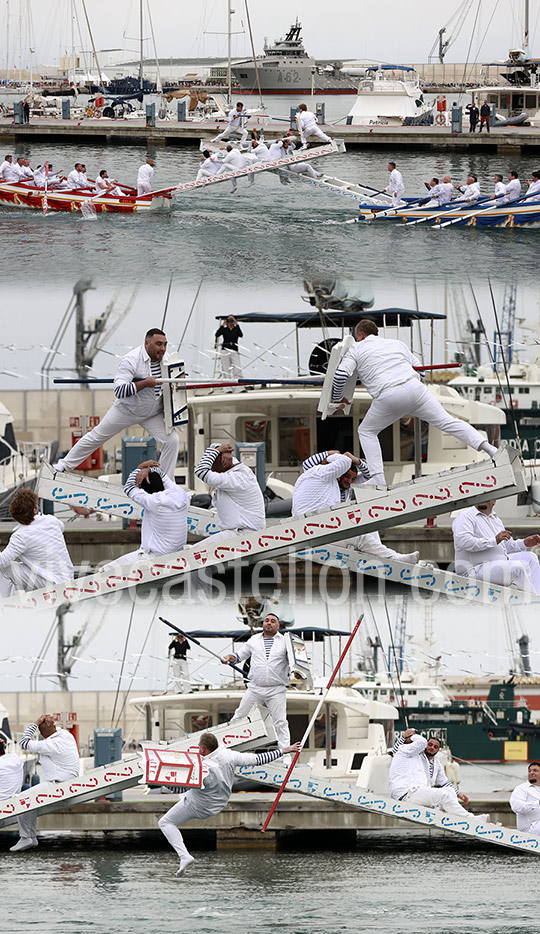 40 personas participan en las justas marineras 40 personas participan en las justas marineras