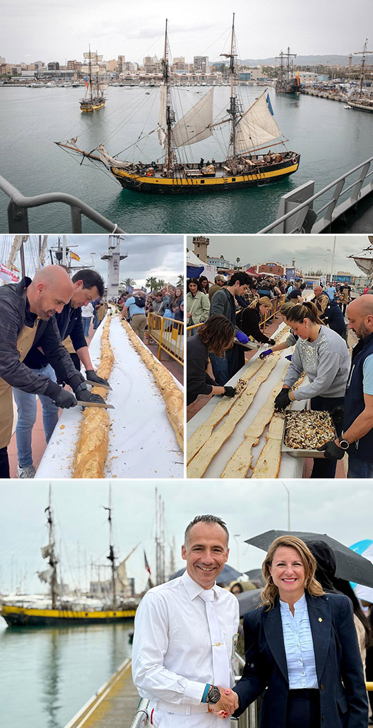 La novedosa batalla naval conquista al público en la jornada dominical de Escala a Castelló