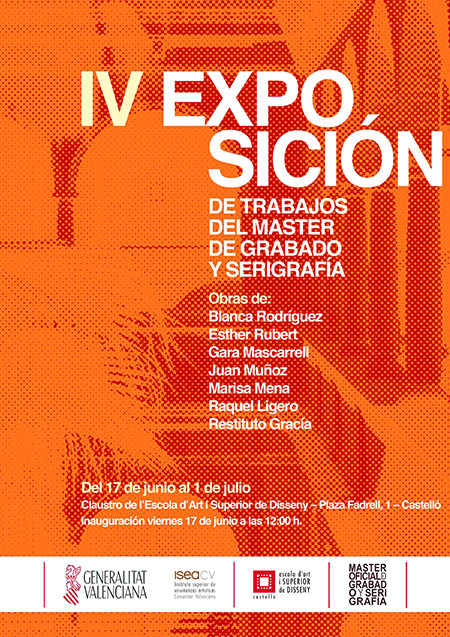 IV exposición de trabajos del Máster Oficial de Grabado y Serigrafía