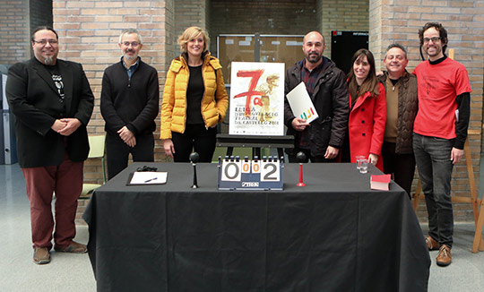 Eloy Pérez, ganador del concurso de carteles para difundir la 7ª Liga de Improvisación Teatral de Castellón