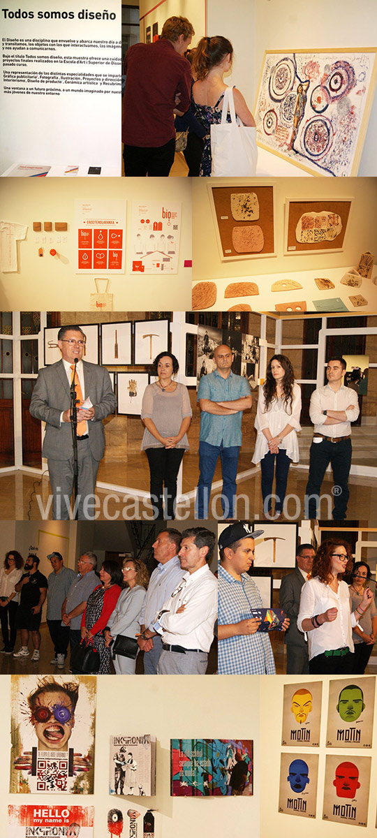 Todos somos diseño, exposición Proyectos Finales de l’Escola d’Art de Castellón 