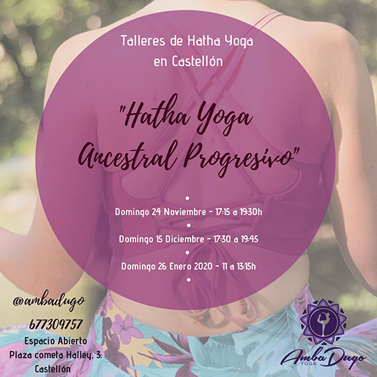 Talleres de Hatha Yoga en Espacio Abierto Castellón 