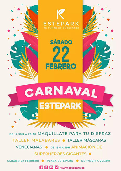 Carnaval en el CC Estepark 