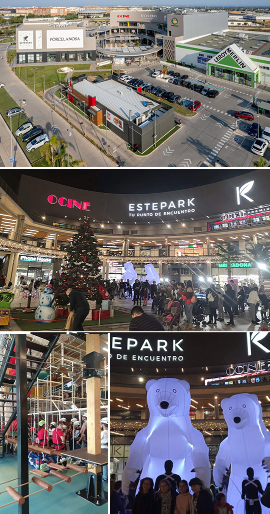 Navidad sobre hielo en ESTEPARK, parque de ocio de Castellón