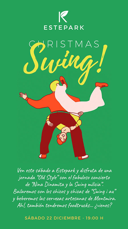 Vive el Christmas Swing en sábado en Estepark Vive el Christmas Swing en sábado en Estepark