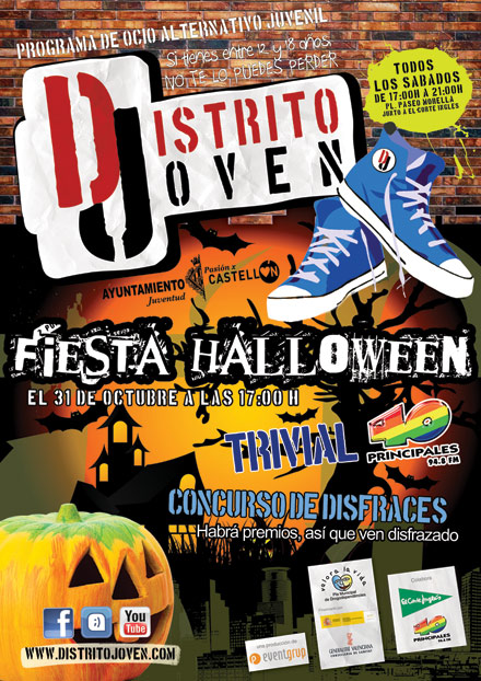 Gran Fiesta de Halloween de Distrito Joven Gran Fiesta de Halloween de Distrito Joven
