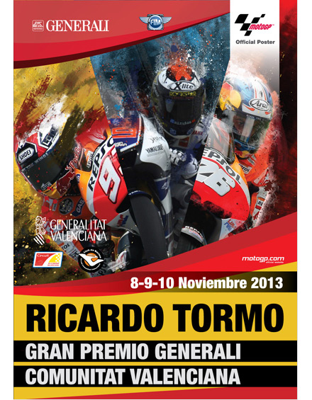 Eventgrup participa en el concurso de carteles Gran Premio MotoGP Comunitat Valenciana. Vótale.