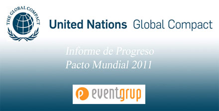 Global compact publica el primer informe de RSC de Eventgrup Global compact publica el primer informe de RSC de Eventgrup