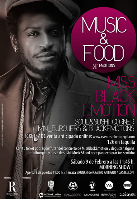 el mejor Soul de Castellón con degustación, music & food