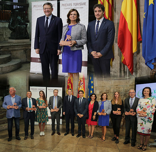 La Agencia Valenciana de Turismo premia al Grupo Intur