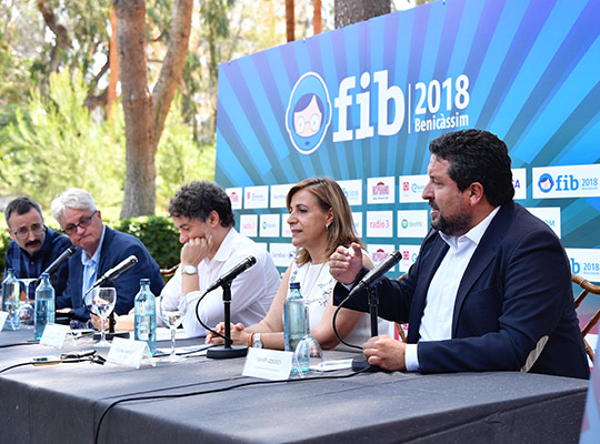 Presentación del Festival Internacional de Benicàssim, FIB 2018 