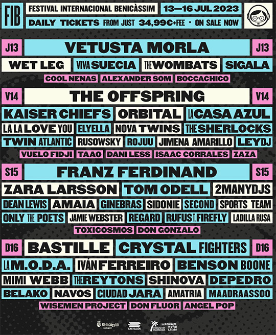 FIB2023 cuelga el cartel de SOLD OUT FIB2023 cuelga el cartel de SOLD OUT