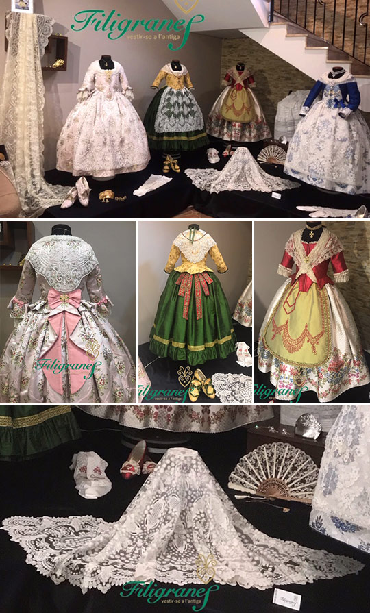 Filigranes confecciona los trajes de la reina infantil de Onda