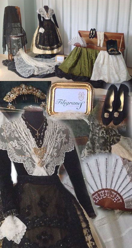 Castellón, Filigranes, trajes regionales Castellón, Filigranes, trajes regionales